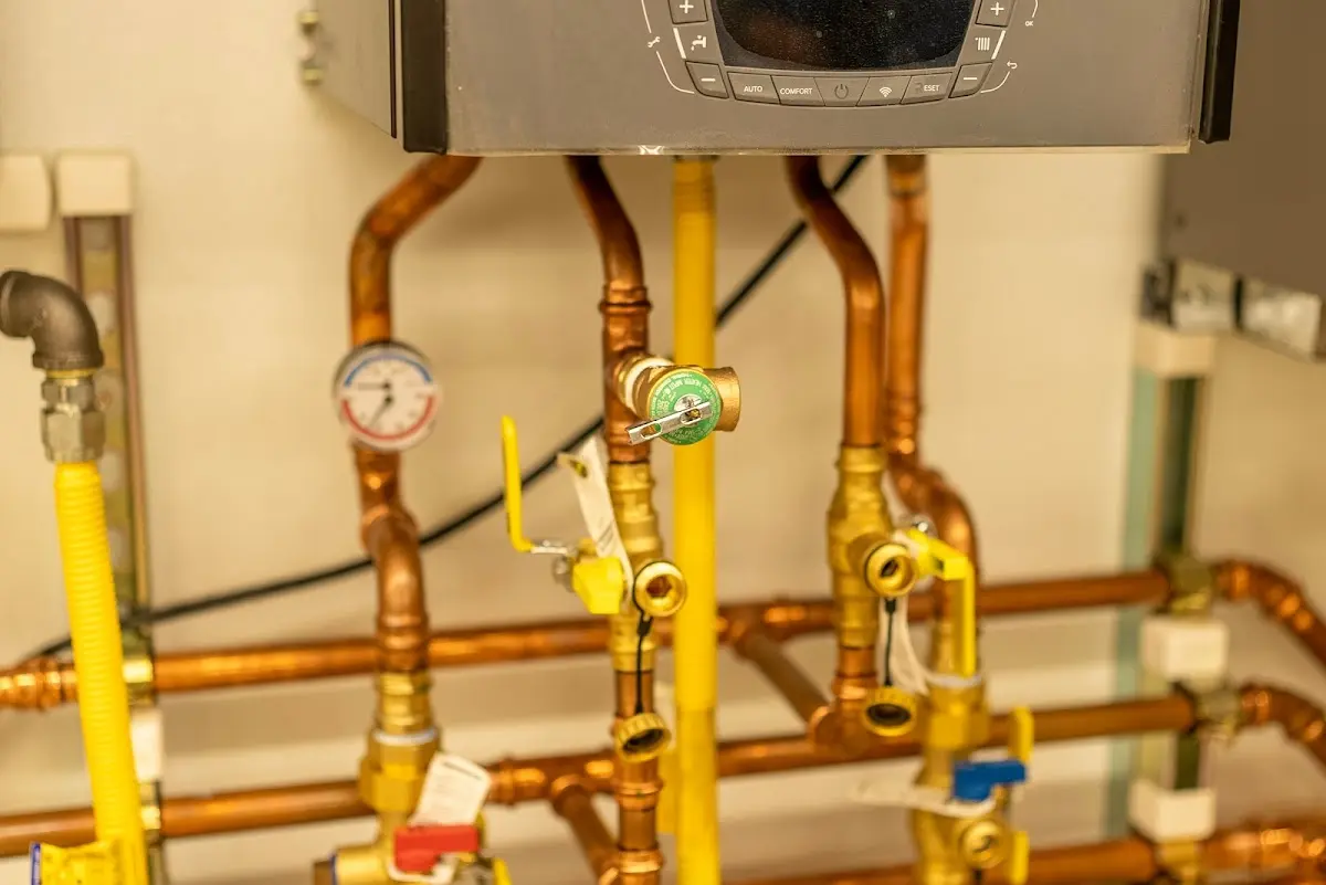 Licensed technician providing Backflow Prevention for a homeowner in Old Lyme