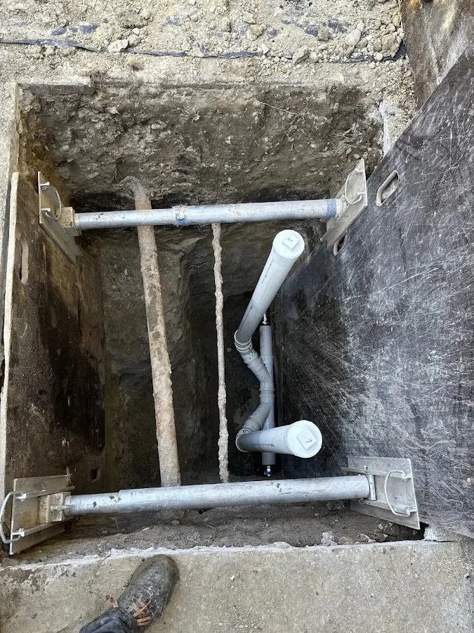 Experienced plumber completing Gas Line Repair work in Old Lyme